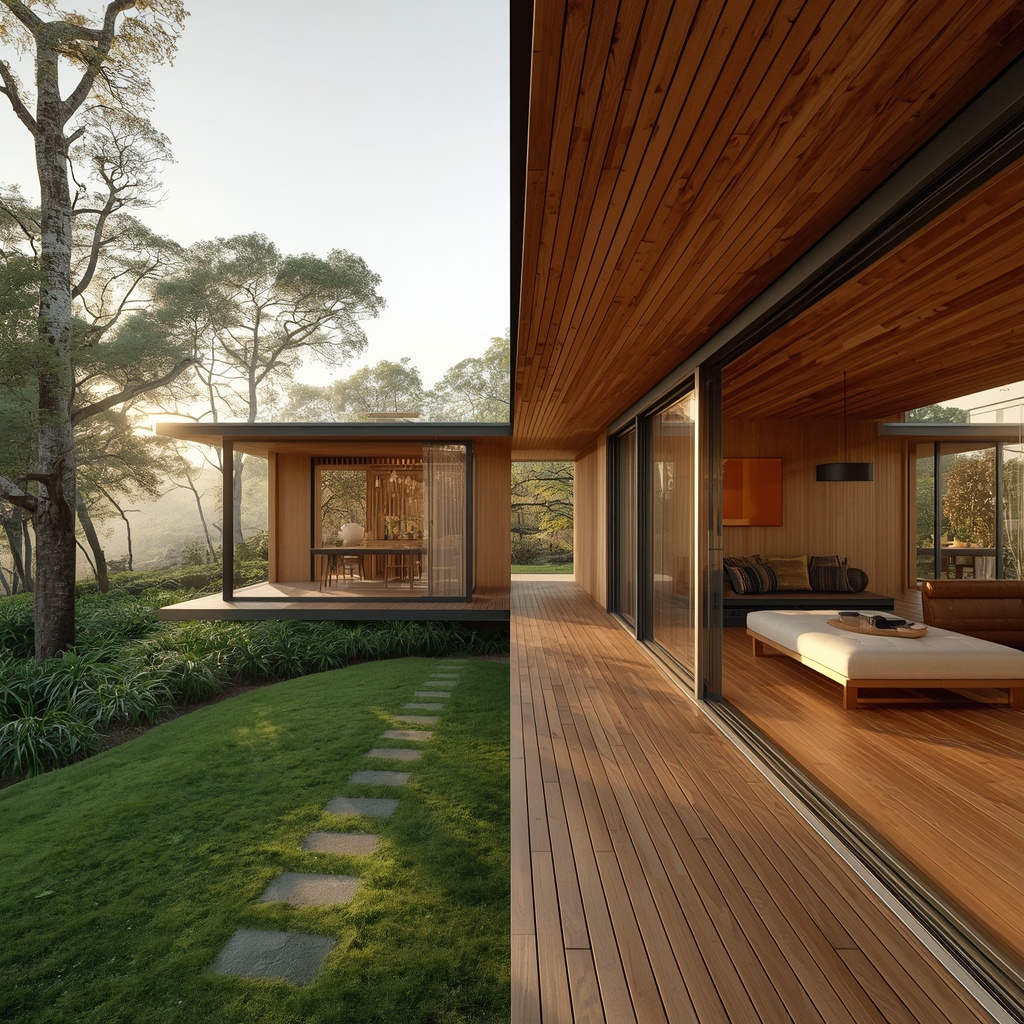Desain Rumah Kayu Natural Modern yang Kini Jadi Incaran