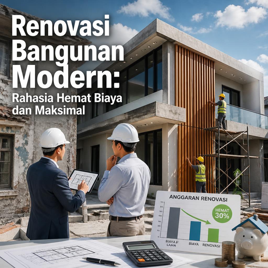 Renovasi Bangunan Modern: Rahasia Hemat Biaya dan Maksimal