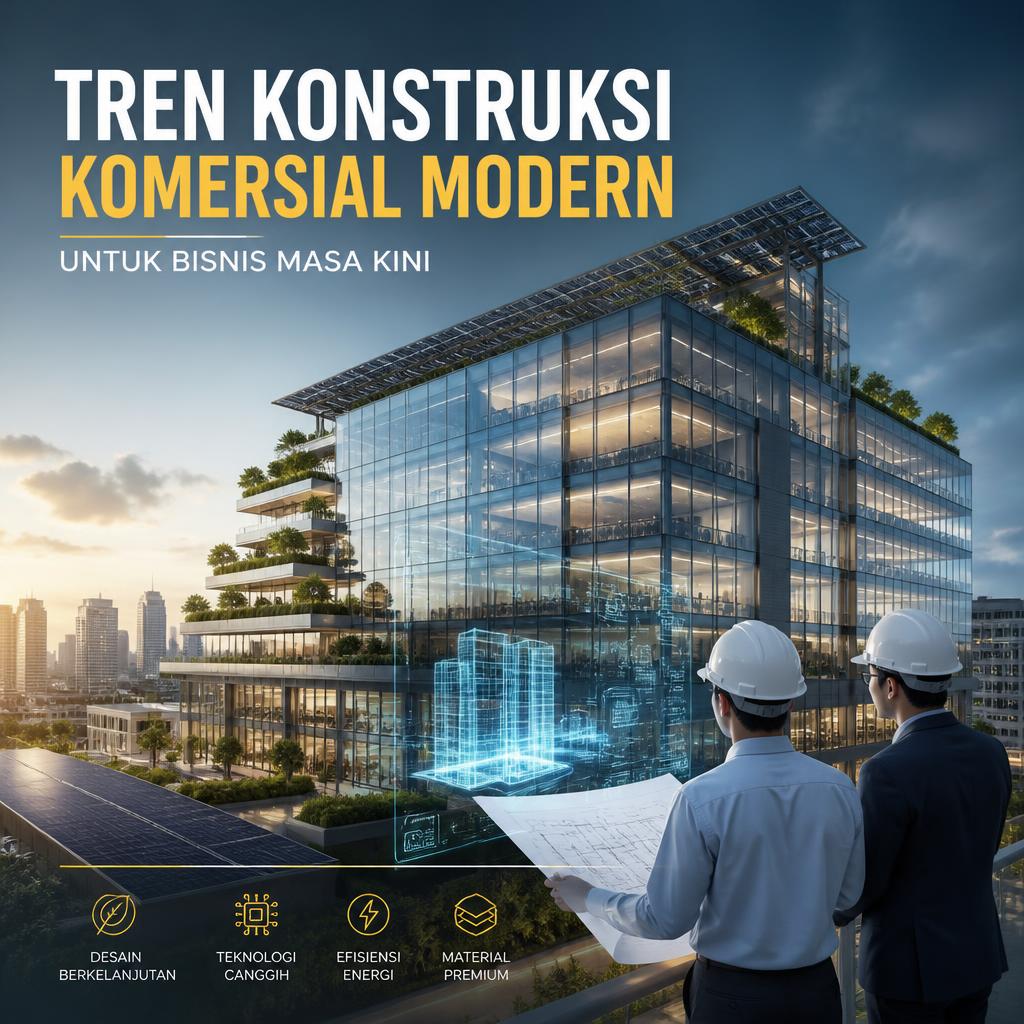 Tren Konstruksi Komersial Modern untuk Bisnis Masa Kini