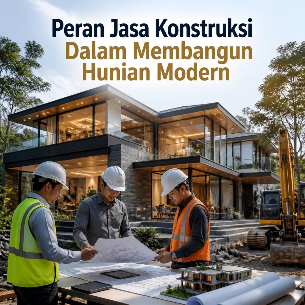 Peran Jasa Konstruksi Dalam Membangun Hunian Modern
