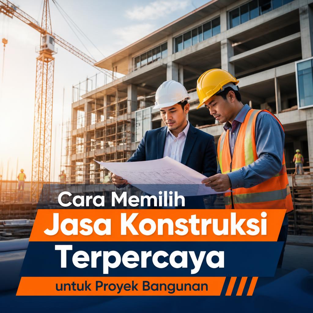 Cara Memilih Jasa Konstruksi Terpercaya untuk Proyek Bangunan