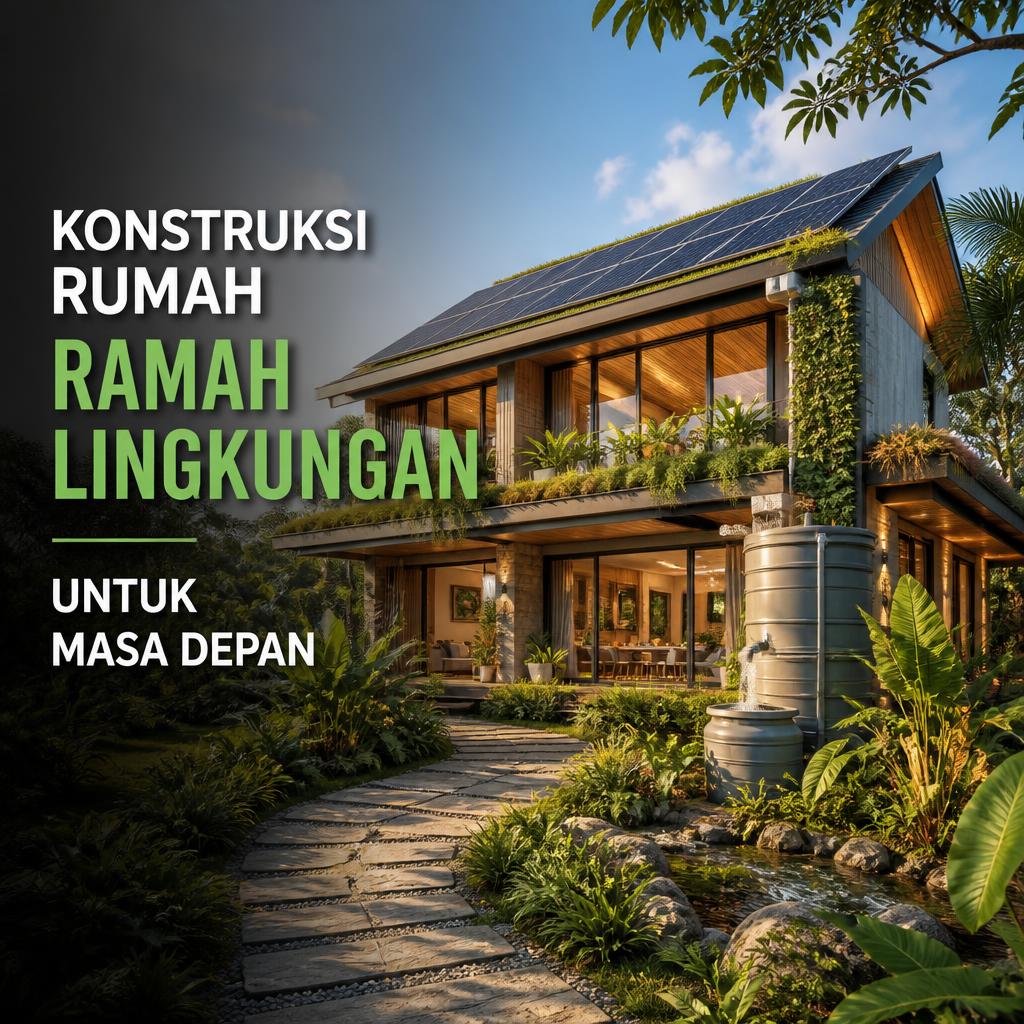Konstruksi Rumah Ramah Lingkungan untuk Masa Depan